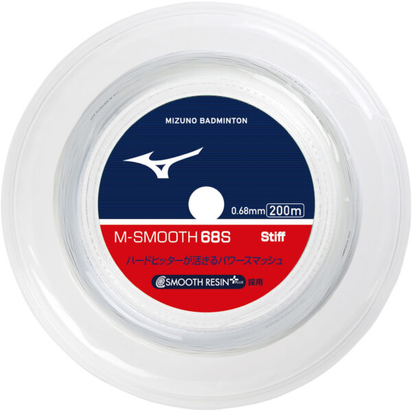 Mizuno M-Smooth 68S Stiff Badminton String 200m Coil