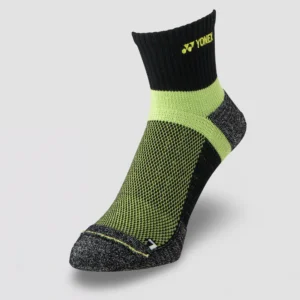 Yonex 19232 Unisex Sport Quarter Socks Black
