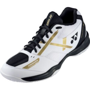 Yonex SHB39 Wide White/Gold Unisex Badminton Shoes