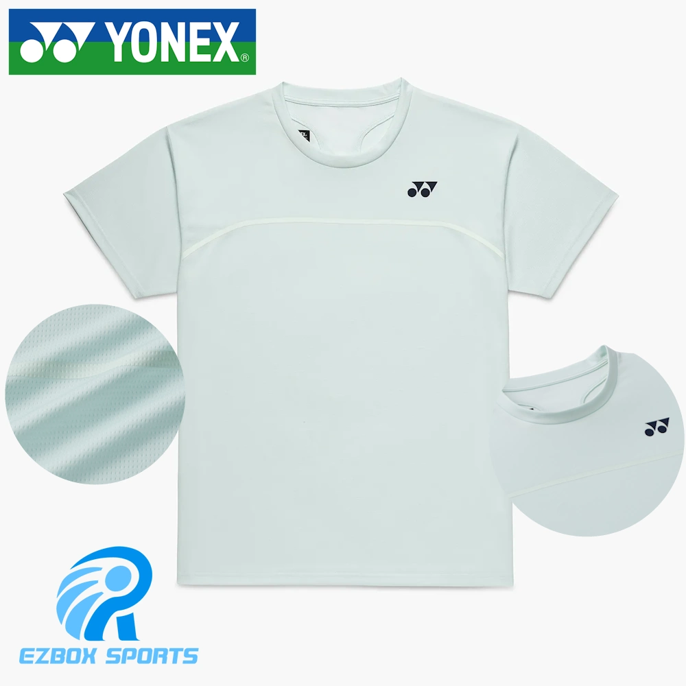 Yonex Unisex Crew Neck Shirt ICE Blue 10728