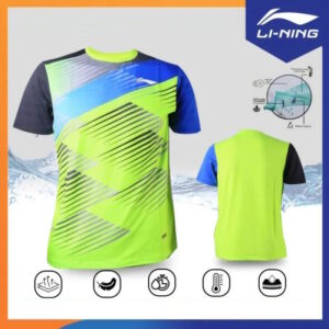 Li Ning ATSSA05 Lime Round Neck T-Shirt