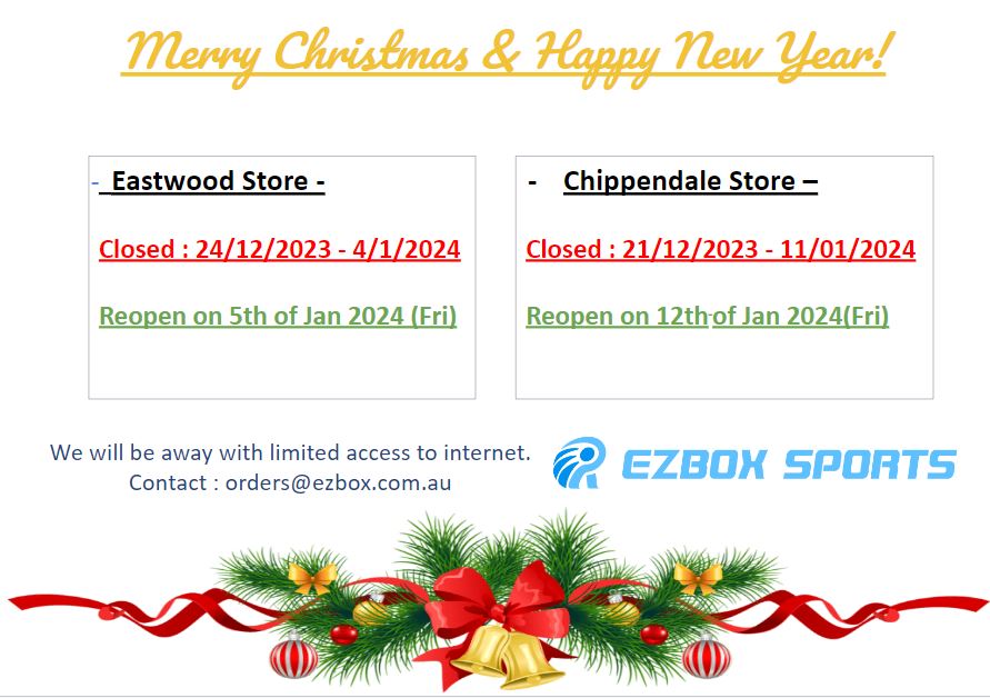 Holiday Schedule EZBOX SPORTS