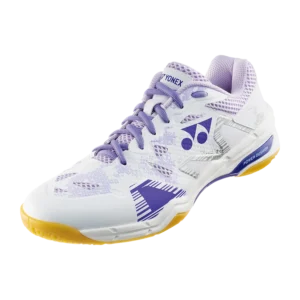 Yonex SHBELX3 Eclipsion X White/Purple Power Cushion Badminton Shoes