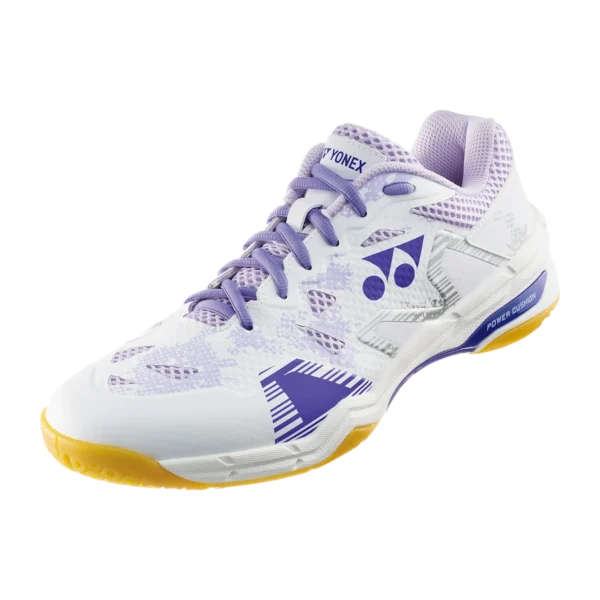 Yonex SHBELX3 Eclipsion X White/Purple Power Cushion Badminton Shoes