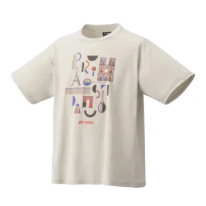 Yonex YOB23200 Oatmeal Unisex Pairs Limited T-Shirt