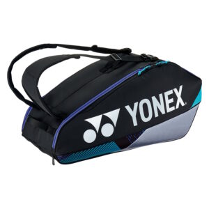 Yonex BA92426EX Black/SIlver 6pcs Pro Tournament racquet bag