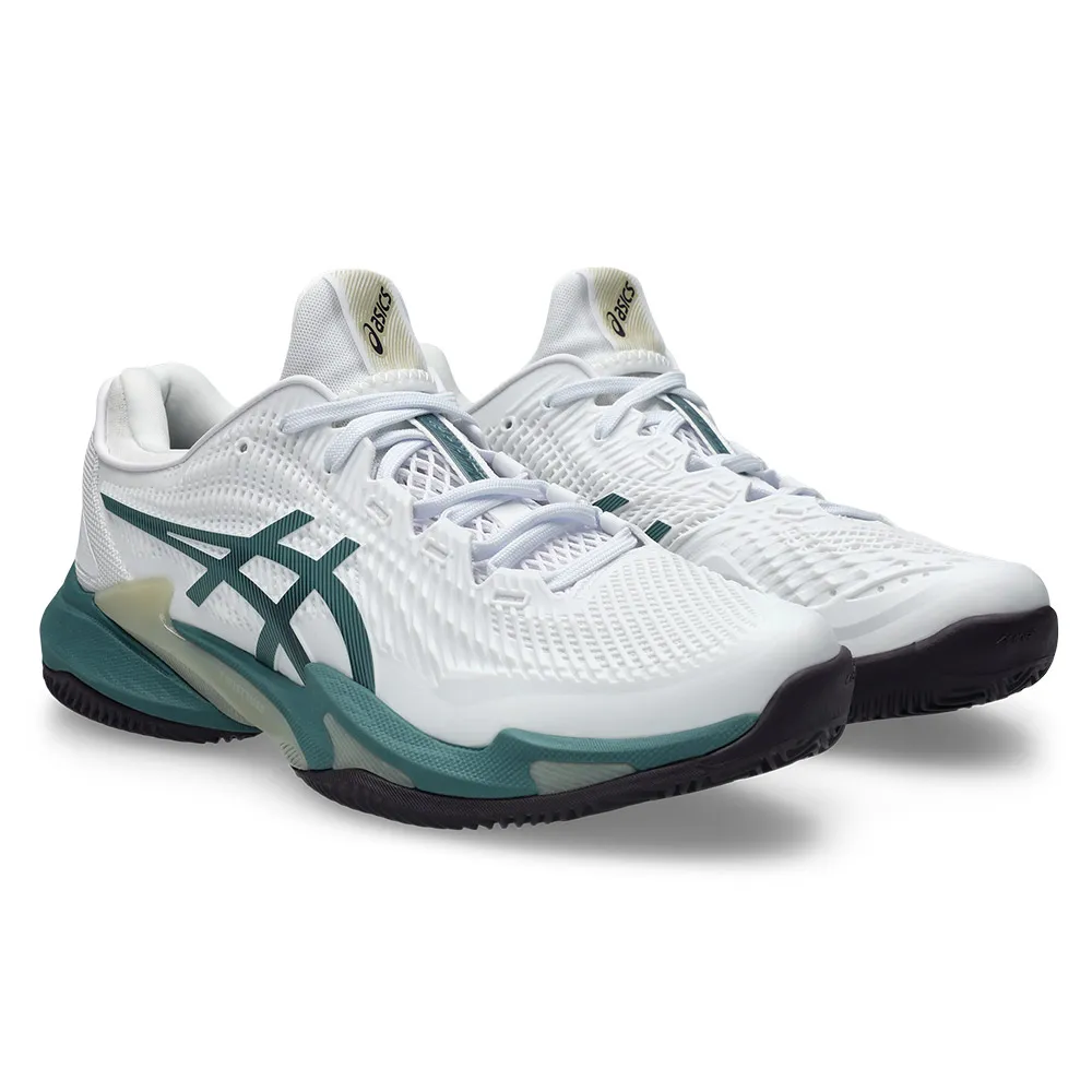 Asics Court FF3 Mens White/Foggy Teal HC 1041A370.107
