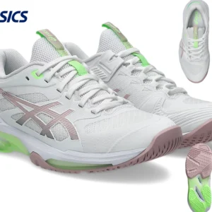 ASICS Solution Speed FF 4 All Court Women White/Morganite Tennis Shoes