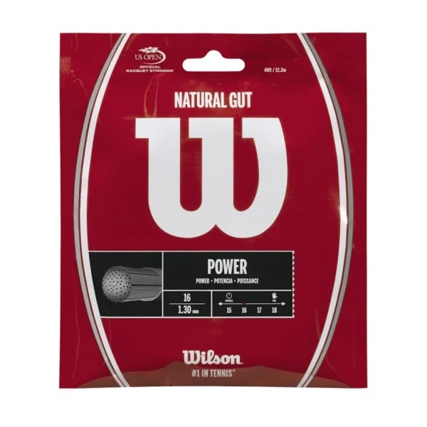 Wilson Tennis String Natural Gut 16/1.30mm Set