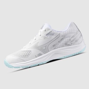 Mizuno Stealth Star 3 Junior 21/22cm White/Blue Tint indoor shoes