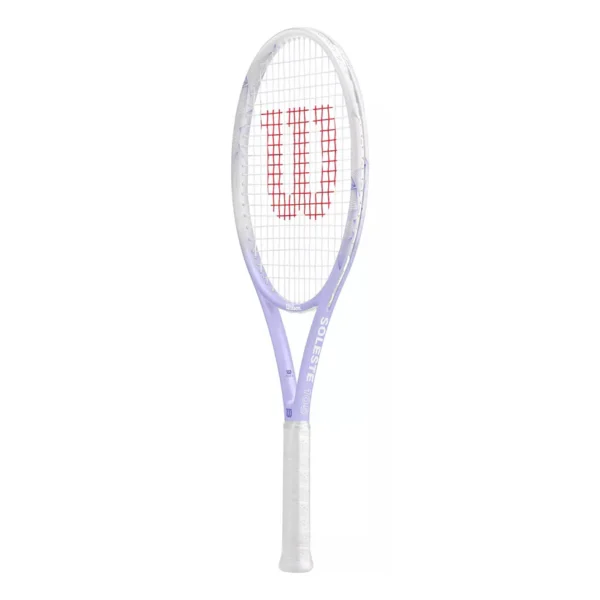 Wilson Tennis Racquet Soleste 105 Grip 2 White/Purple Strung