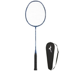 Mizuno Badminton Racquet Altius Sonic Navy/Orange 4u6 Strung w/ Cover