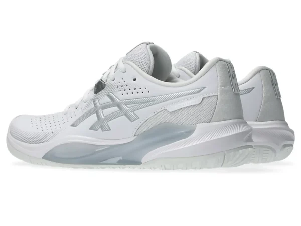 Asics Gel-Challenger 15 White/Pure Silver Hard Court Women Tennis Shoes - Image 2