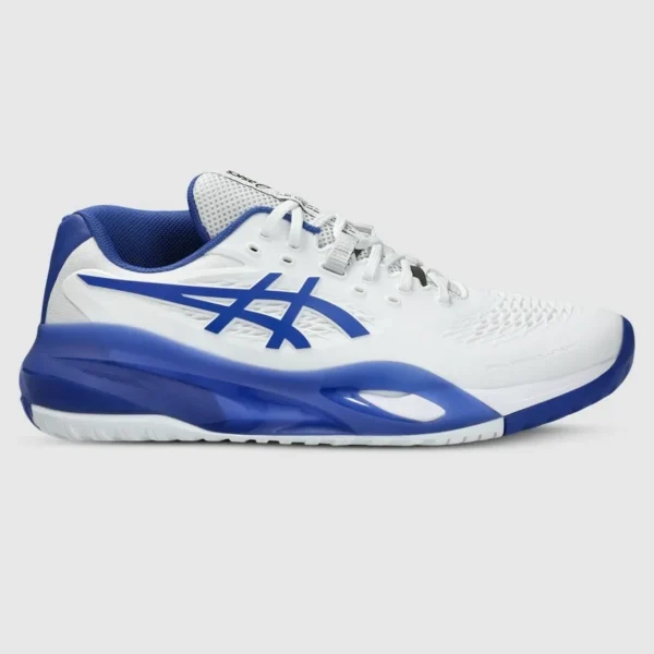 Asics Gel-Resolution X White/Dark Cobalt Tennis Shoes