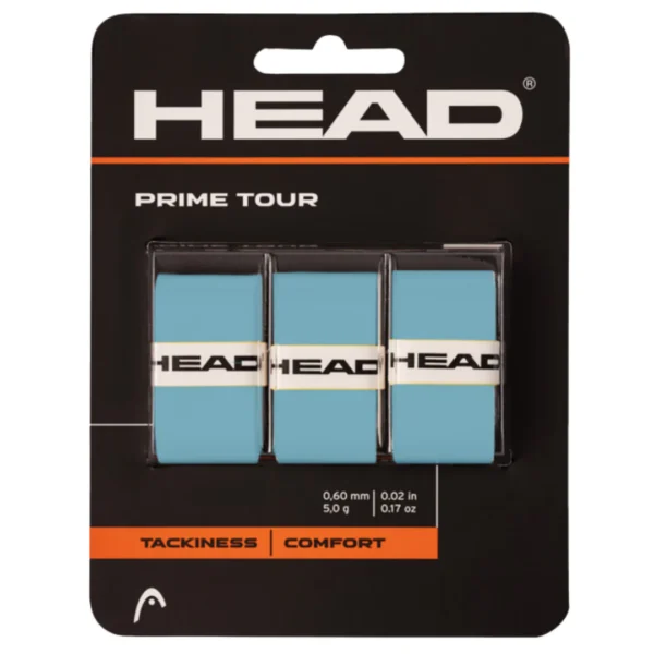 Head Prime Tour Overgrip Blue 3 pcs Pack