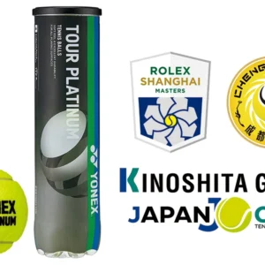 Yonex Tour Platinum Tennis Balls 4 Ball Can FOR TOURNAMENTS