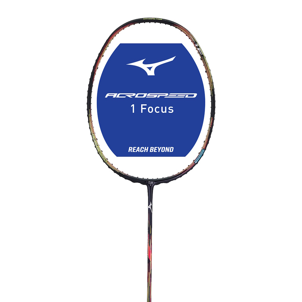 Mizuno Acrospeed 1 Focus 4u6 Badminton Racquet Unstrung - Image 2
