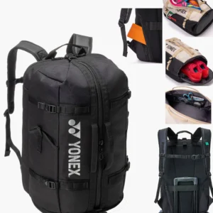 Yonex BA72612EX Gearlogic Black Backpack