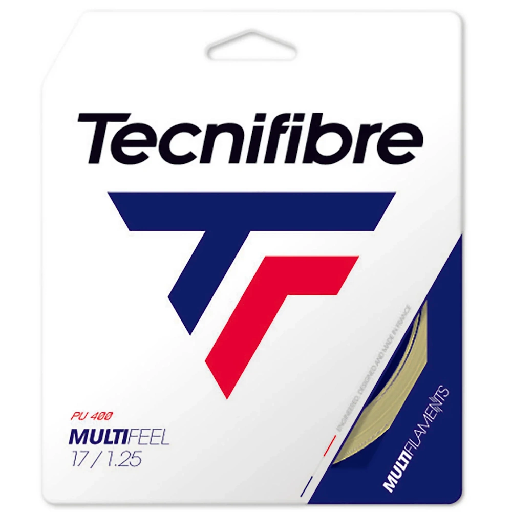 Tecnifibre Multifeel 125 Natural Tennis String Set