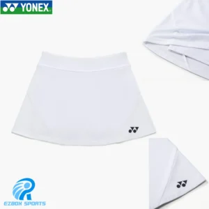 Yonex Womens Skirt 26194 White with Inner Shorts
