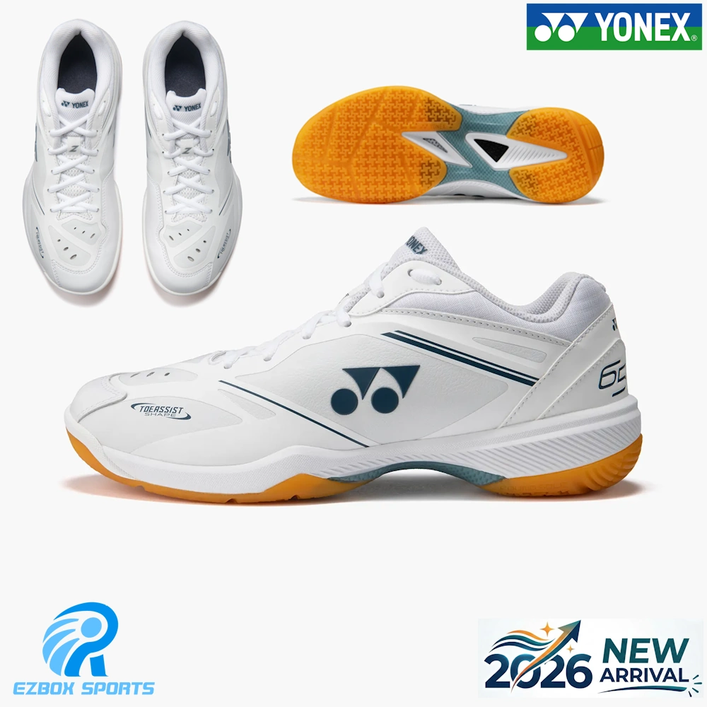 Yonex 2026 Power Cushion 65Z4 SHB65Z4M Men White Badminton Shoes