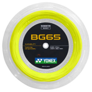 Yonex BG65 Yellow 200M Coil Badminton String
