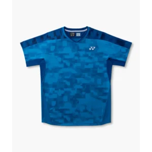 Yonex 10754 Mens Crew Neck Shirt Cerulean Blue Japan Made