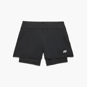Yonex 25120 Black Womens Shorts with Inner Shorts
