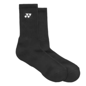Yonex Sport Crew Socks Black 19256 Pack of 3 Pairs