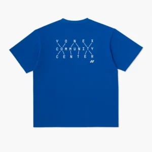 Yonex 16958A Unisex T-Shirt Blue 80th Anniversary