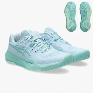 Asics GEL-RESOLUTION X Light Blue/Oasis Green HARDCOURT
