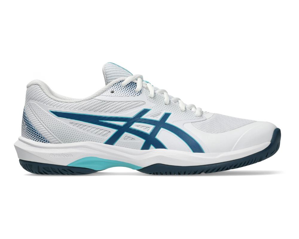 Asics Game FF Pickleball White/Mako Blue All Court 1041A488.102 - Image 2