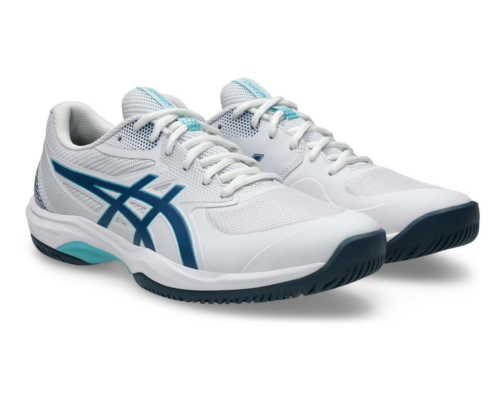 Asics Game FF Pickleball White/Mako Blue All Court 1041A488.102