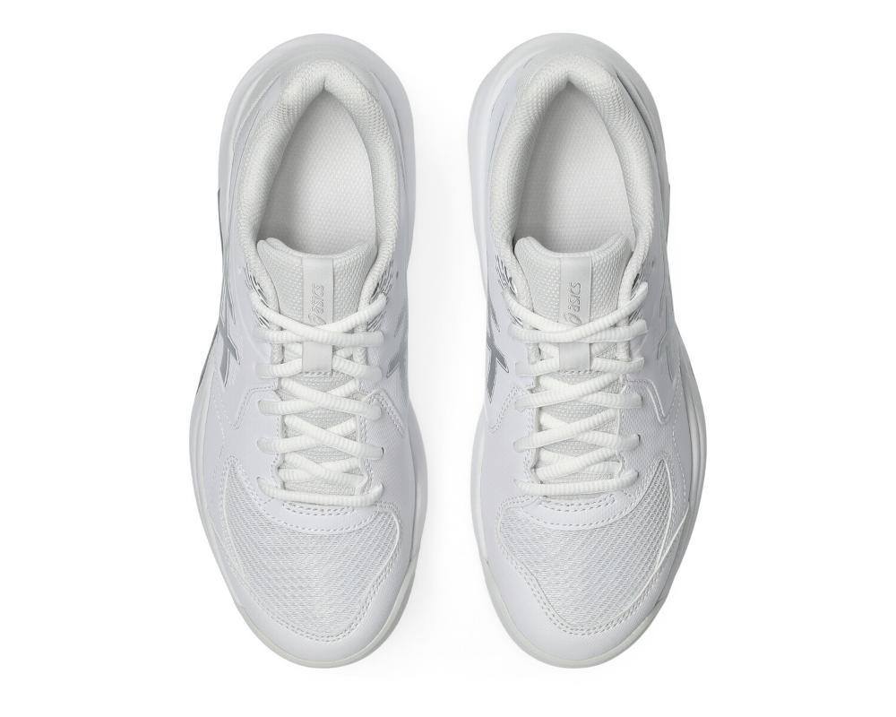Asics Gel-Dedicate 9 Women White/Pure Silver All Court 1042A316.101 - Image 4