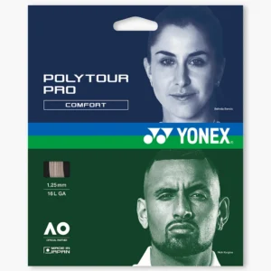 Yonex Poly Tour Pro 125 Warm Gray Tennis String Set