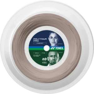 Yonex Poly Tour Pro 120 Warm Gray Tennis String 200m Coil