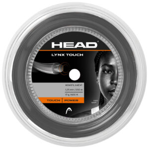 HEAD Lynx Touch 17/1.25 Transparent Black 200m Reel