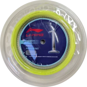 Li Ning No.1 Light Yellow 200m Coil Badminton String AXJT019-3T