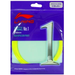 Li Ning No.1 Light Yellow 10m set Badminton String AXJT017-3T