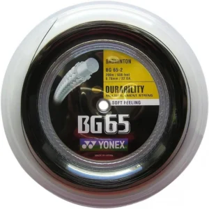 Yonex BG65 Black 200M Coil Badminton String