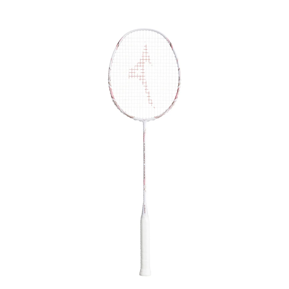 Mizuno Caliber Raise 4u White/Pink Badminton Racquet Strung