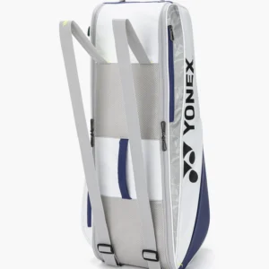 Yonex BA52526 Club Racquet Bag Badminton 6pcs White/Blue