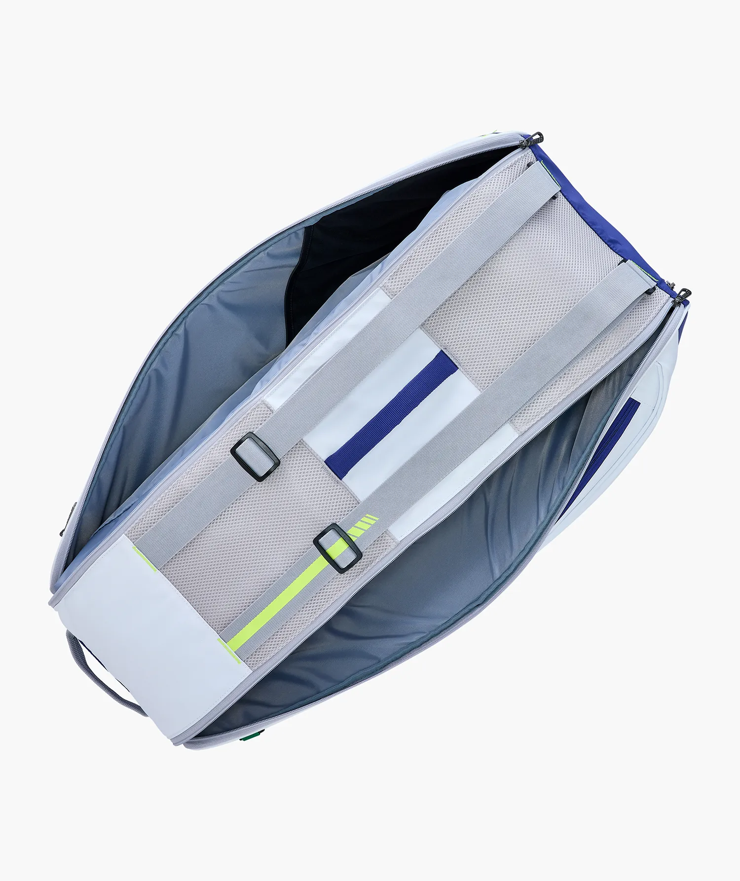 Yonex BA52526 Club Racquet Bag Badminton 6pcs White/Blue - Image 3