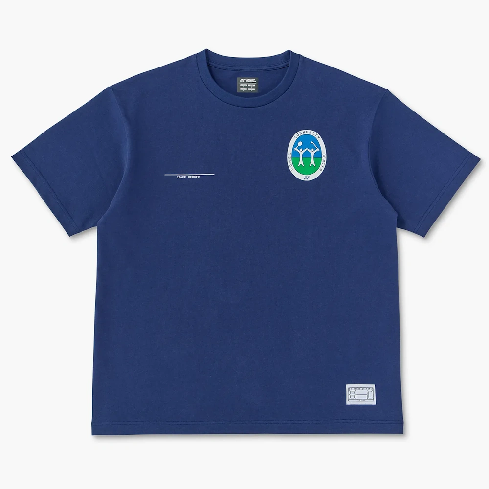 Yonex 16957A Unisex T-Shirt Dark Navy Yonex Staff