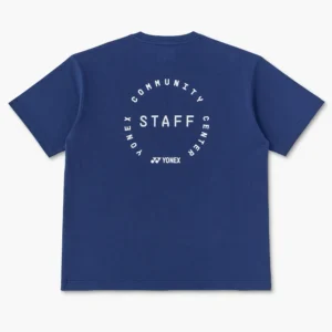 Yonex 16957A Unisex T-Shirt Dark Navy Yonex Staff