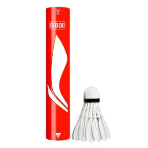Li Ning G800 Goose Feather Speed 77 Shuttlecock 1 Dozen