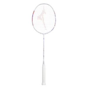 Mizuno Altius 22 Solear LT 5u6 White/Coral Badmiton Racquet Unstrung Soft Cover